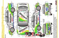 1:24 BMW 318i Watson's Macau Guia 1993 Decals (Hasegawa)