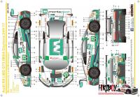 1:24 Audi R8 LMS GT3 IMSA Daytona 24H 17 #29 Land Motorsport (NuNu)
