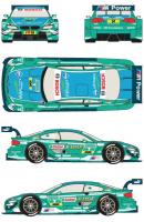 1:24 BMW M3 DTM #7 2013 Driver Augusto Farfus Decals (Revell)