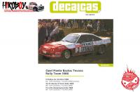 1:24 Opel Manta 400 Group B Bastos Texaco Rally Team Decals