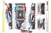 1:24 SK24075 BMW M6 GT3 VLN 2018 Team Schnitzer Decals (Platz)