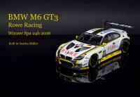 1:24 BMW M6 GT3 ROWE Racing Team Model Kit by Platz