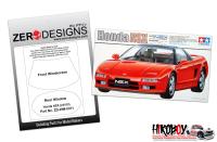 1:24 Honda NSX Window Painting Masks (Tamiya 24100)