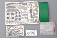 1:24 BMW Z4 GT3 Photoetched Detail up Set for Fujimi Photoetched+Metal
