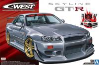 1:24 C-West Nissan Skyline R34 GT-R