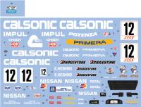 1:24 Calsonic Nissan Primera JTCC 1994 Decals for Tamiya