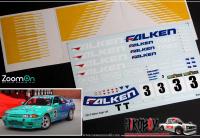 1:24 Falken logo Set