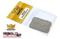 1:24 Chrome Emblem Set (Photoetched)