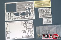 1:24 Porsche 935 K3 Detail Up Set For Nunu（PE+Metal Parts+Resin）