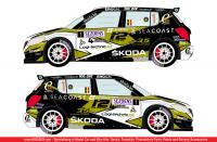 1:24 Skoda Fabia S2000 #1 Sezoens Rally 2015 Decals (Belkits)