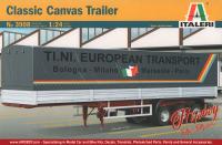 1:24 Classic Curtain Side Trailer - Italeri 3908 Model Kit