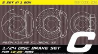 1:24 Disc Brake Set C for 18"-20'' Wheels