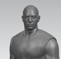 1:24 Dominic Toretto / Vin Diesel Resin Figure (Fast and the Furious)