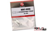 1:24 Exhaust Pipe / Muffler  ø110mm (C) (2 pcs)