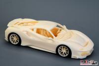 1:24 Ferrari 488 Pista - Full Resin Model kit