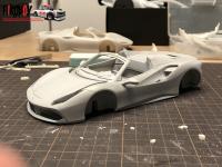 1:24 Ferrari 488 Spider - Full Resin Model kit