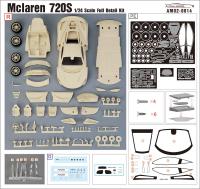 1:24 Mclaren 720S - Full Resin Model kit