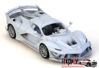 1:24 Ferrari FXX K EVO - Full Resin Model Kit