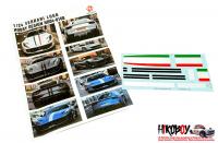 1:24 Ferrari Stripes and Logos (HD04-0168)
