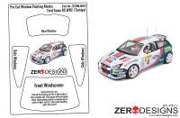 1:24 Ford Focus RS WRC Pre Cut Window Painting Masks (Tamiya)