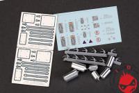 1:24 Fire and Safety Systems (Metal Parts+PE+Decals+Resin)