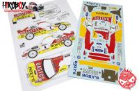 1:24 Ford Escort RS Cosworth WRC "Boxy-Bastos" Ypres Rally 1998 Decals