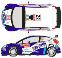 1:24 Ford Fiesta S2000 #32 Rally Montecarlo 2012 Decals (Belkits)