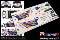 1:24 Ford Fiesta S2000 #32 Rally Montecarlo 2012 Decals (Belkits)