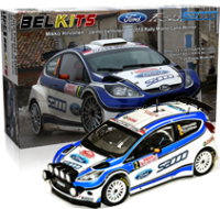 1:24 Ford Fiesta S2000 Hirvonen - Lehtinen Winner Rally Monte Carlo 2010