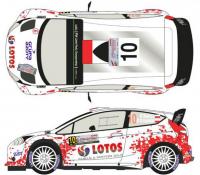 1:24 Ford Fiesta WRC #10 Rally Poland 2014 Decals (Belkits)