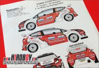 1:24 Ford Fiesta WRC - E Novikov Rally du Portugal 2012  Decals (Belkits)