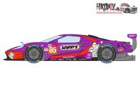 1:24 Ford GT Keating Motorsport Wynn's - 24 Hours Le Mans 2019 Decals