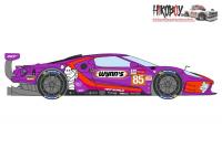 1:24 Ford GT Keating Motorsport Wynn's - 24 Hours Le Mans 2019 Decals