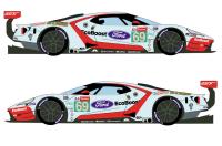 1:24 Ford GT #69 24 Hours Le Mans 2019 Decals
