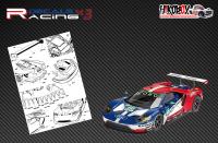 1:24 Ford GT LM Carbon Fibre Decals (Revell)