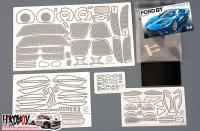 1:24 Ford GT (PE+Resin+Metal parts) Detail up set (Tamiya 24346)