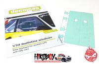 1:24 Guillotine windows for modern GTS and rally cars - Type 01