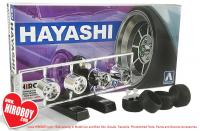 1:24 Hayashi 14" Aoshima Wheels and Tyres #20