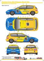 1:24 Honda Civic EG6 Gr.N Spoon Decals