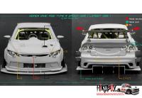 1:24 Honda Civic Fd2 Spoon (Latest ver.)