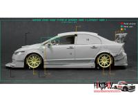 1:24 Honda Civic Fd2 Spoon (Latest ver.)