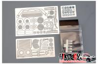 1:24 Toyota 86 / GT86/ FRS Detail up Parts For Tamiya (24323) (PE+Resin)