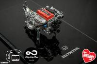 1:24 Honda F20C Resin Engine Kit with Turbo option (for Tamiya S2000)