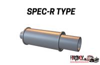 1:24 Honda SPEC-R Exhaust 2pcs