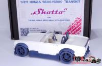 1:24 Honda S600/S800 Shakotan transkit "Shotto" transkit for Tamiya 24340 & 24190