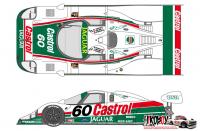 1:24 Jaguar XJR-9 IMSA Castrol 1988 Daytona Decals for Hasegawa