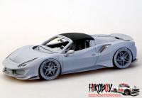 1:24 Ferrari 488 Pista Spider -  Full Resin Model Kit