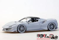 1:24 Ferrari 488 Pista Spider -  Full Resin Model Kit