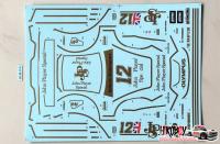 1:24 LB-WORKS Nissan GT-R R35 type 2 JPS (John Player Special) Style Decals