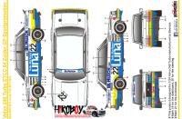 1:24 Volvo 240 Tubro ETCC 84 Zolder GP Sportpromotion Decals (Beemax)
